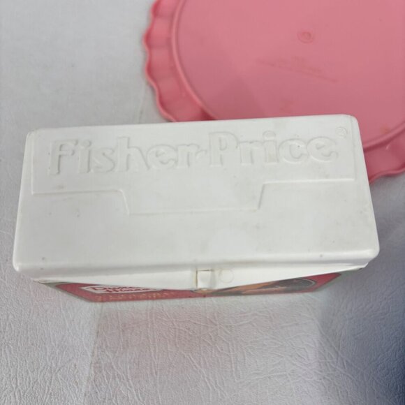 Fisher Price Baking Duncan Hines Cake Plate Bowl Spoon Spatula Vintage 1987-1988 - Picture 10 of 12